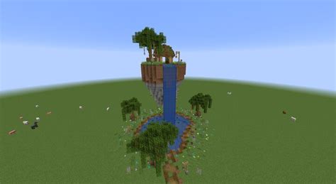 Waterfall Minecraft Build