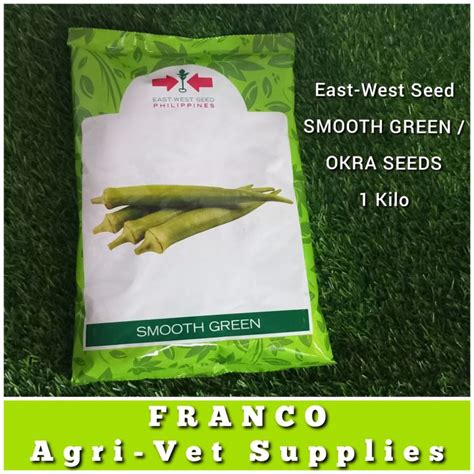 East West Smooth Green Okra Seeds 1 Kilo Lazada PH