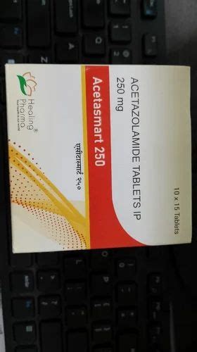 Acetazolamide 250 Mg Tablets at ₹ 610/box | Acetazolamide Tablet in ...