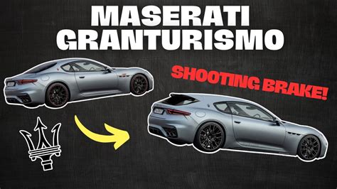 Maserati GranTurismo Trofeo Shooting Brake Gives The GT More Space And