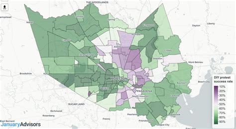 Map Of Harris County Precinct Chairs Republican And Democratic