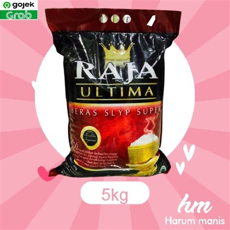 Jual Beras Raja Ultima Slyp Super Kg Shopee Indonesia