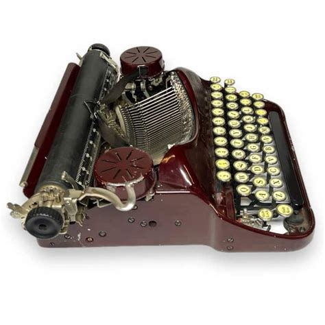 Corona Four Professional Light Maroon Typewriter Toronto Typewriters