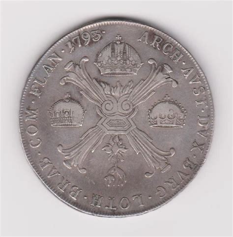 Austria 1 Kronentaler 1793 A Franz II Kaufen Auf Ricardo