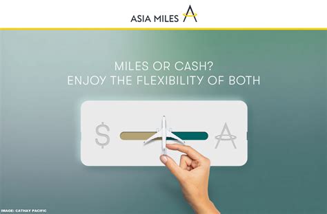 Cathay Pacific Asia Miles Introduces Miles Plus Cash Awards