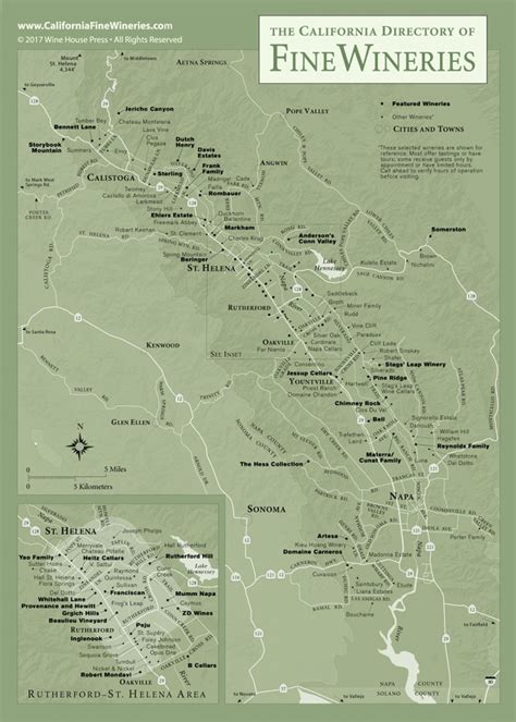 Map Of Wineries In Sonoma County California Printable Maps