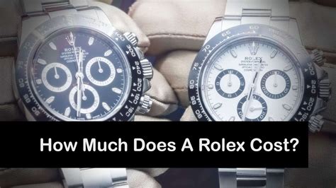 How Much Does A Rolex Cost Watch Timepieces