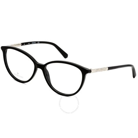 Swarovski Demo Cat Eye Ladies Eyeglasses Sk5385 001 54 889214173225