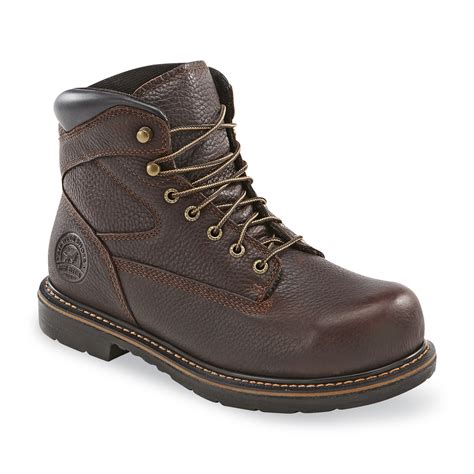 Irish Setter Boots By Red Wing Shoes Mens Farmington 6 Steel Toe Work Boot 83624 Brown