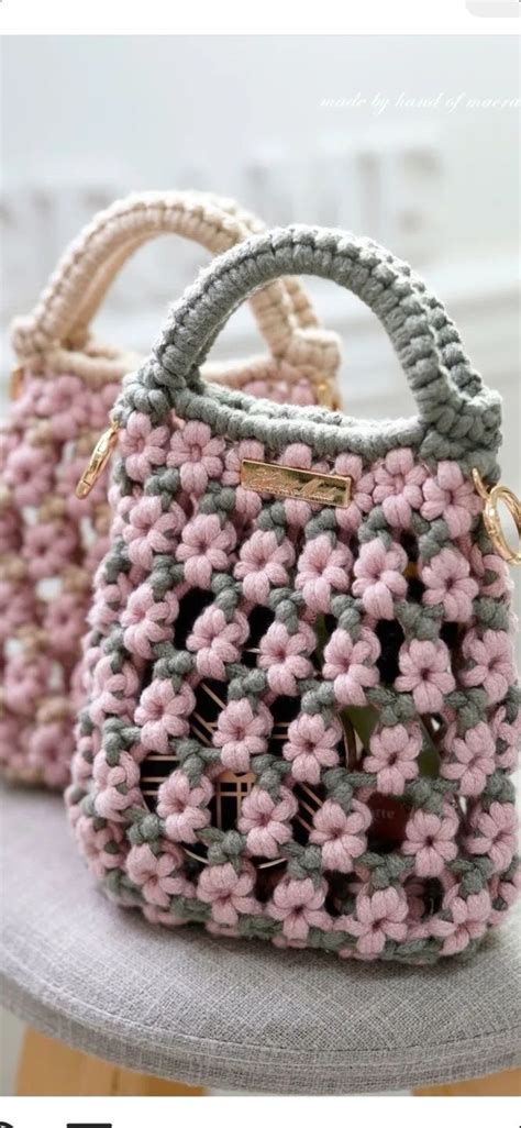 Pin De Notsoshady En Bags Bolsas Tejidas A Crochet Tutoriales De