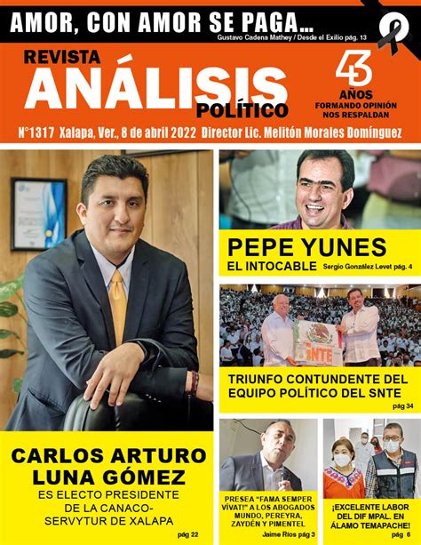 Edición 1317 Revista Análisis Político