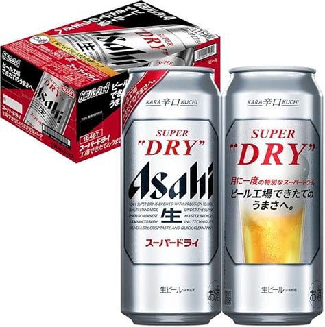 Jp 【8月26日発売】アサヒスーパードライ 工場できたてのうまさ実感パック ビール 500ml×24本