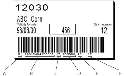 Gs Barcode Examples