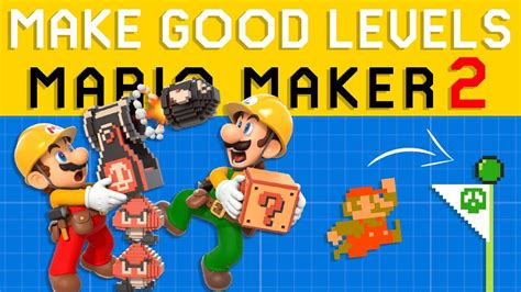 Basic Super Mario Maker 2 Level Design How To Make GOOD Levels YouTube