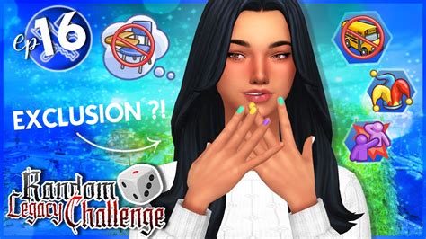 MAYA RISQUE L EXCLUSION L Les Sims 4 Random Legacy Challenge L