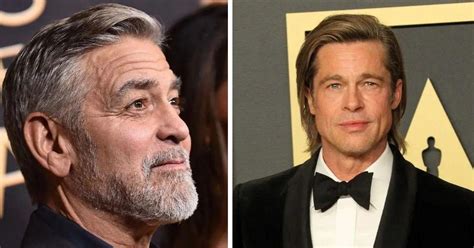 George Clooney Stressing Over His Appearance Next To Brad Pitt