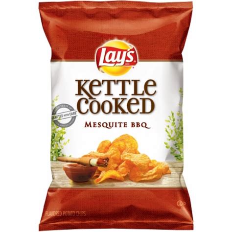 Lay S Kettle Cooked Mesquite BBQ Flavored Potato Chips 8 5 Oz Fred Meyer