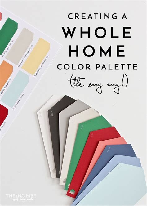 The Color Palette For Creating A Whole Home