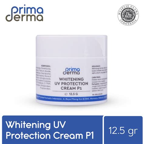 Primaderma Whitening UV Protection Cream P1 12 5 Gr PT United