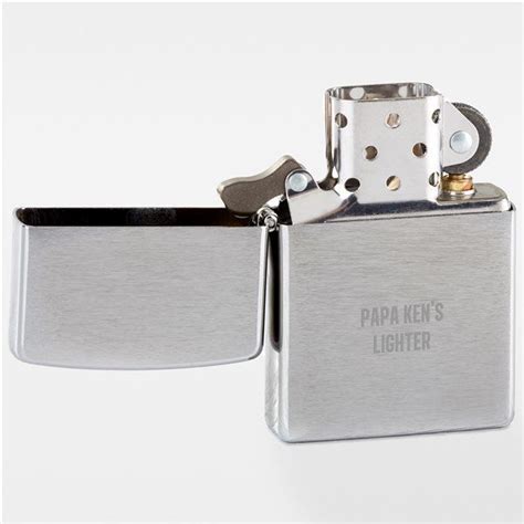 Engraved Zippo® Windproof Lighter For Grandpa