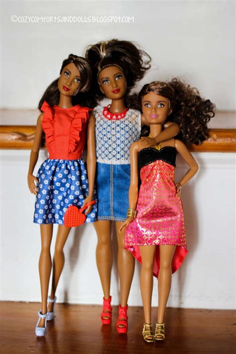 Cozy Comforts and Dolls: Barbie Fashionistas Petite Crazy for Coral and ...