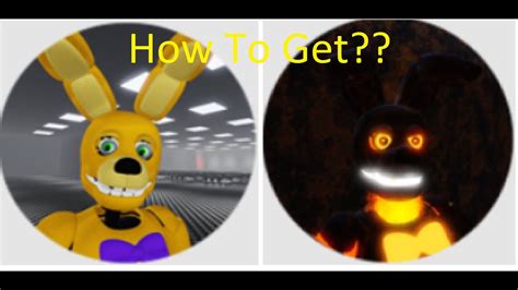 How To Get Springbonnie And Fire Springbonnie In Fnaf Project Fazbear