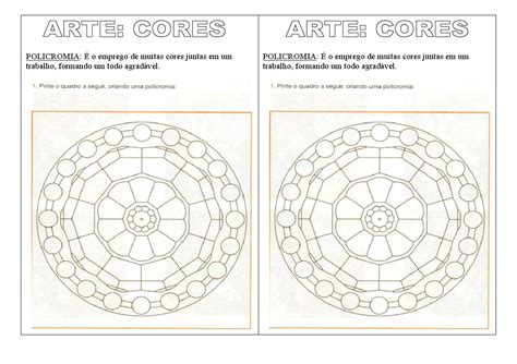 Varal De Atividades Arte Policromia