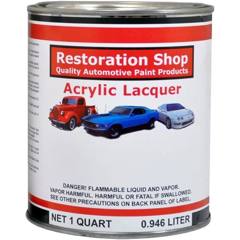 Restoration Shop Quart Only Moonlight Drive Blue Metallic Acrylic