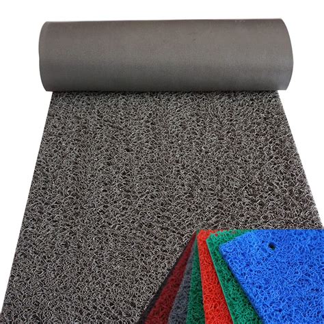 Soft Rubber Matting Loop Spaghetti Matting 4ft×1ftper Order Continuous Cut • Continuous Cut