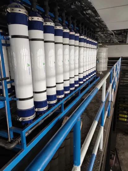 70m3 H Automatic Backwash Seawater Ultrafiltration Plant UF System