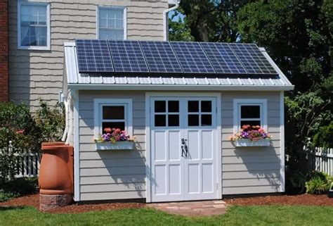 How Much Solar Power You Need For A Shed Cost And Installation Man