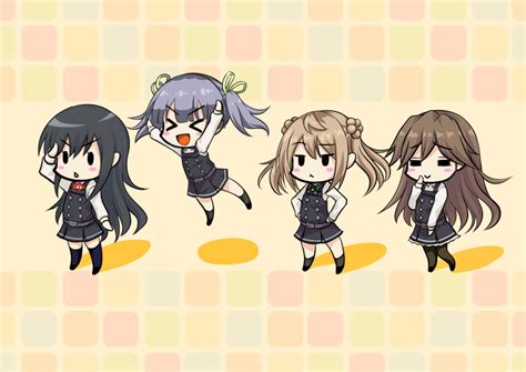 Asashio Michishio Asashio Kai Ni Arashio Ooshio And 3 More Kantai