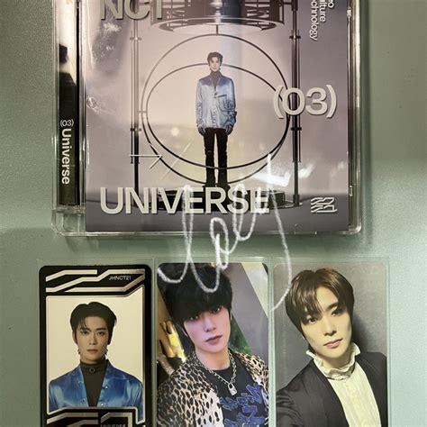 Unsealed NCT 2021 Jaehyun Ver Universe Jewel Case With Jaehyun