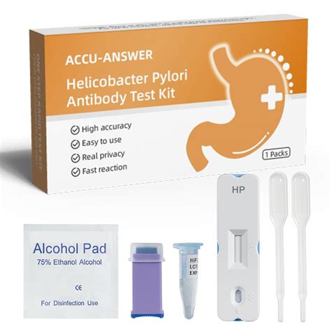 Buy Accu Answer H Pylori Test Kits H Pylori Self Test Kit Helicobacter Pylori Detection Home