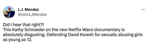 New Netflix documentary Waco: American Apocalypse is seriously disturbing viewers already ...