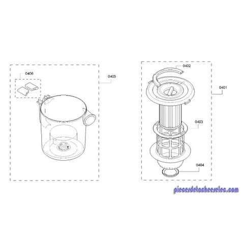 Filtre Cyclonique Complet Pour Aspirateur Bosch Aspirateurs Bosch