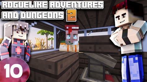 Le PREMIER VILLAGEOIS Dans RAD2 Minecraft Roguelike Adventures