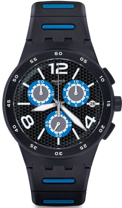 Swatch Susb Black Spy Erkek Kol Saati G Nd Z Saat