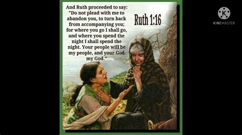 룻기 1 Ruth Niv 영어성경읽기 Youtube