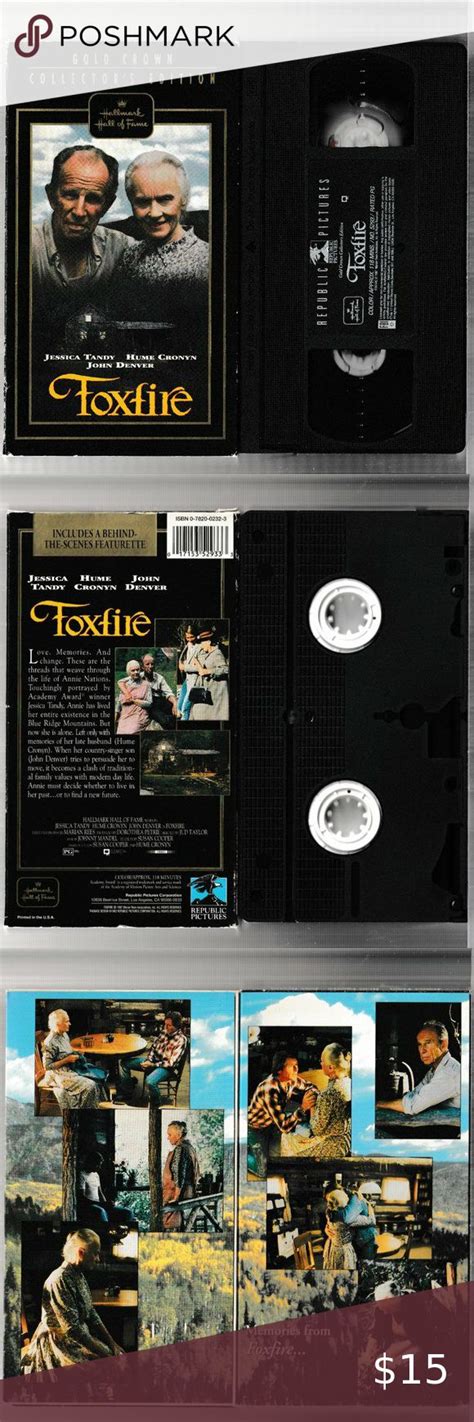 FOXFIRE Hallmark Hall Of Fame Movie VHS Jessica Tandy Hume Cronyn