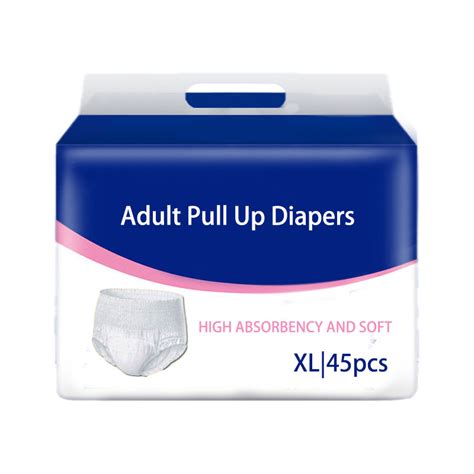 Ultra Thick Senior Adult Disposable Incontinence Diapers Pull Up Pant