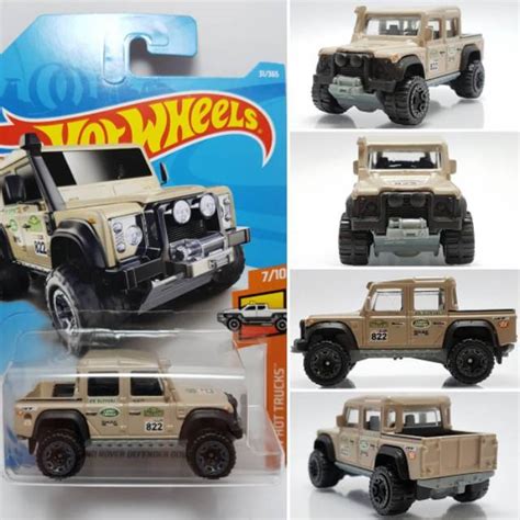 Jual Hot Wheels 15 Land Rover Defender Double Cab HW Hot Trucks