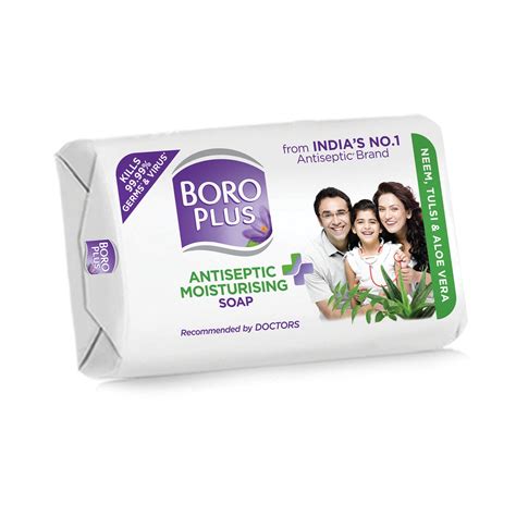 Boroplus Antiseptic Moisturing Soap With Neem Tulsi And Aloe Vera 12