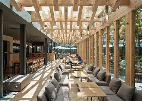 Kooo Architects Adds Wooden Lattice Ceiling To Cafe In China