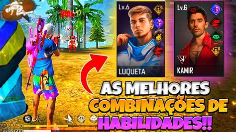 Melhores Combina Es De Habilidades Para Rushar No Free Fire Em