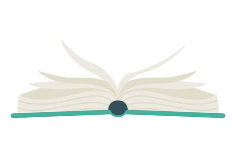 Open Book Side View White Pages Logo Graphic By Yummybuum · Creative