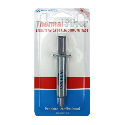 Pasta T Rmica Thermal Silver Para Processadores Gramas