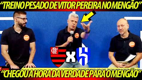 Treino Pesado De Vitor Pereira No Flamengo Se Jogar O Que Sabe O