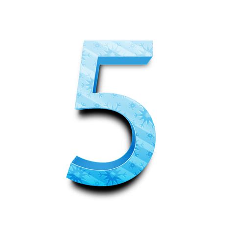 Blue Number Five Transparent Png Clip Art Image Gallery Off