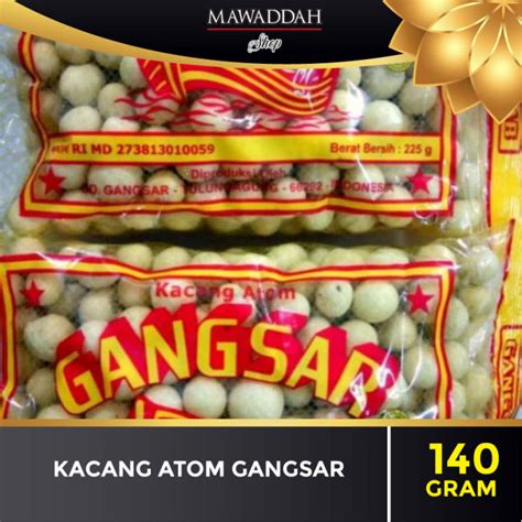 Cap Kapal Kacang Atom Gangsar Gm Asli Indonesia Kacang Snack Kulit